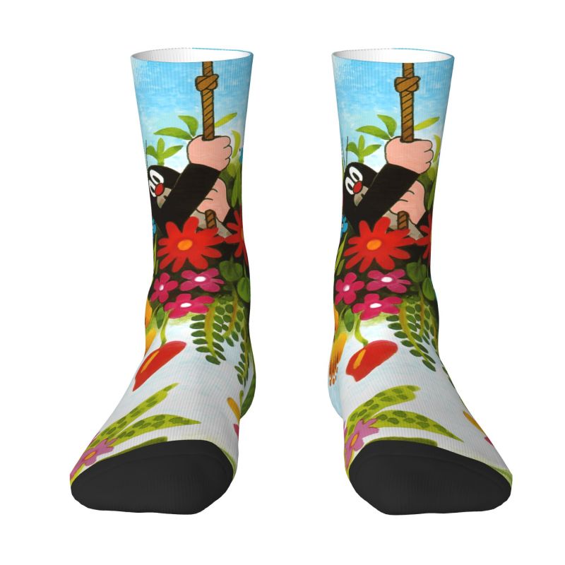 Dress Sock Men - Custom The Little Mole Mens Crew