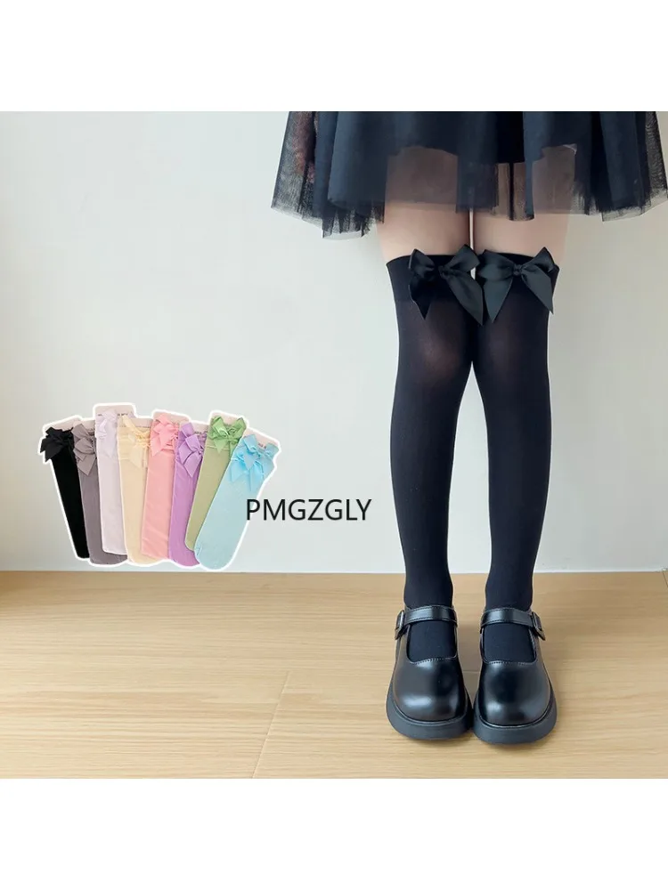 Girls Stockings * Pink Bow Kne - огляд і ціна Thigh High Sock Stay Up