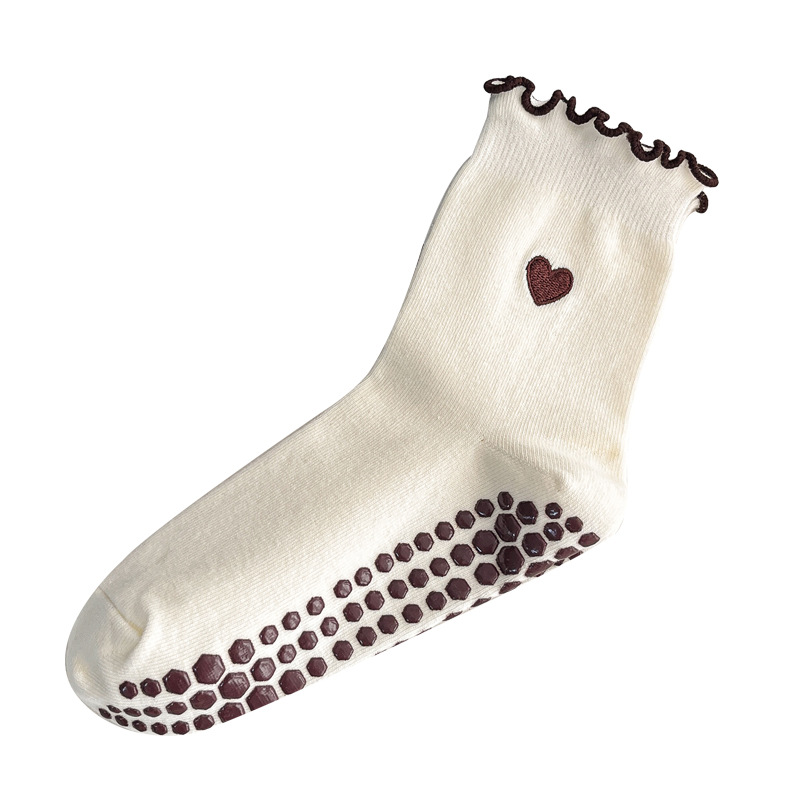 Yoga Socks Women Cotton Heart  - огляд і ціна Grip Sock Yoga