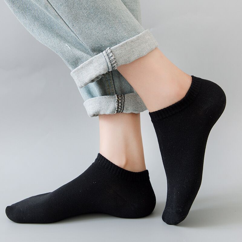 10 Pairs Bulk Black & White No - огляд і ціна Ankle Sock Low Cut