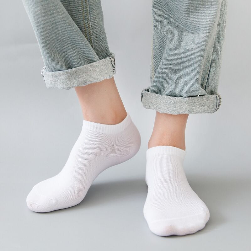 10 Pairs Bulk Black & White No - огляд і ціна Ankle Sock Low Cut