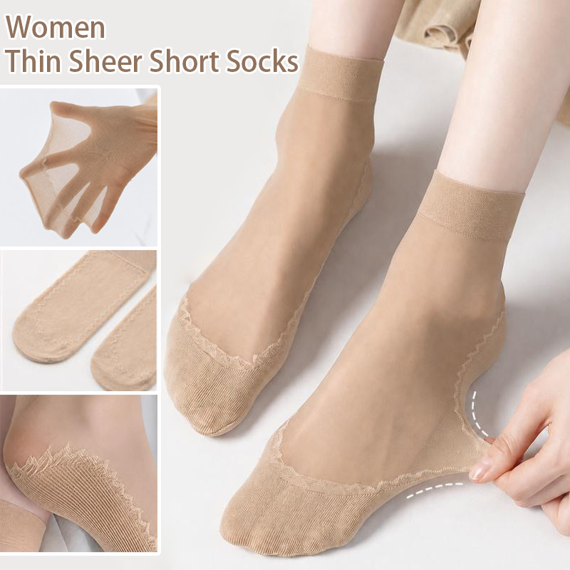 10Pairs Ultra-Sheer Invisible  - огляд і ціна Invisibility Sock Loafer