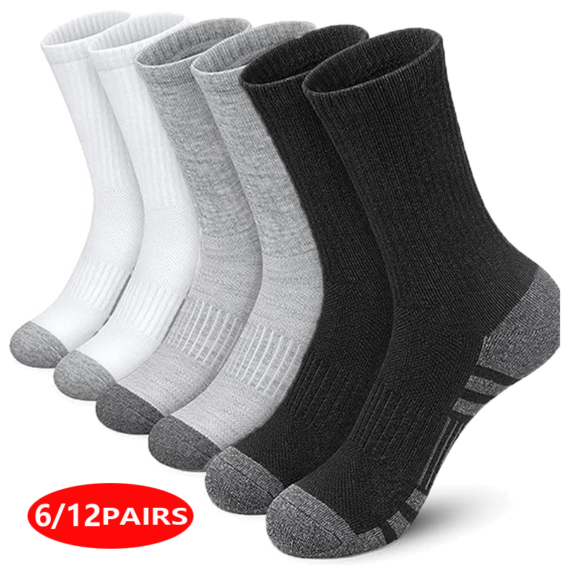 Men's High Performance Athleti - огляд і ціна Cotton Crew Sock Pack