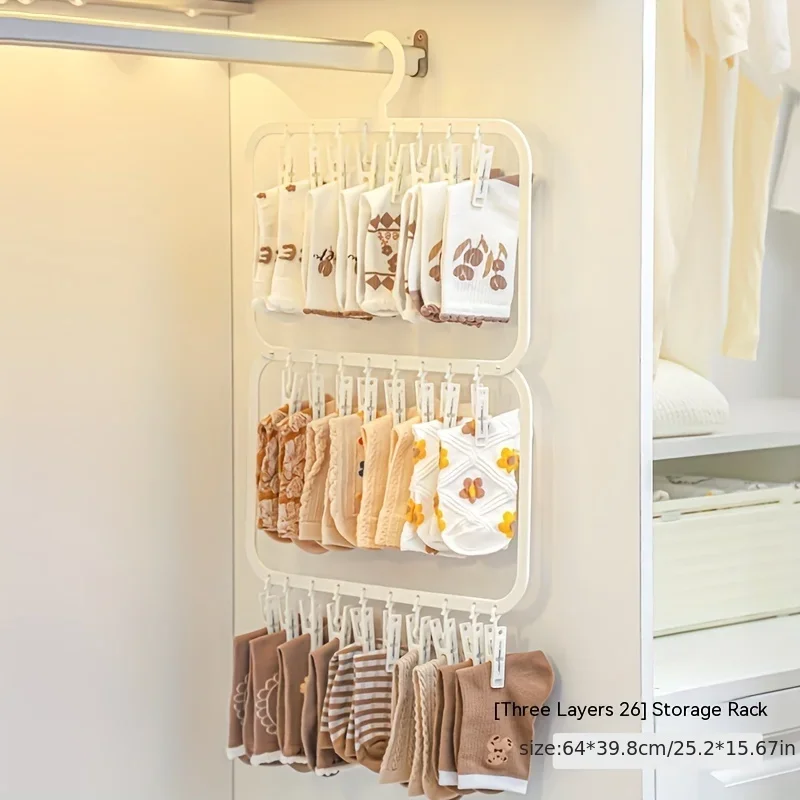 Single/double Layer Multi-func - огляд і ціна Sock Organizer Tray