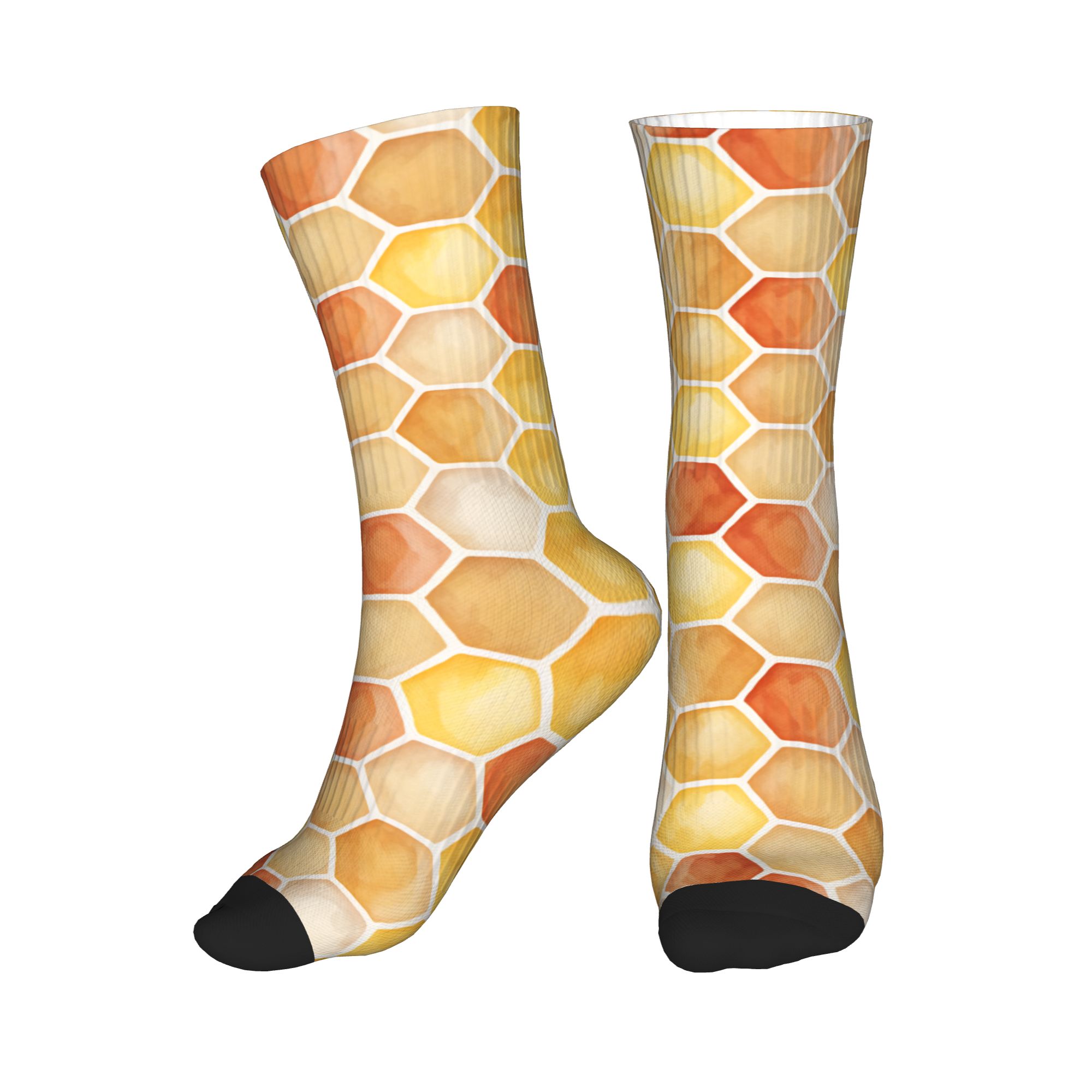 Warm Sunset Watercolor Honeyco - огляд і ціна Dress Sock Men