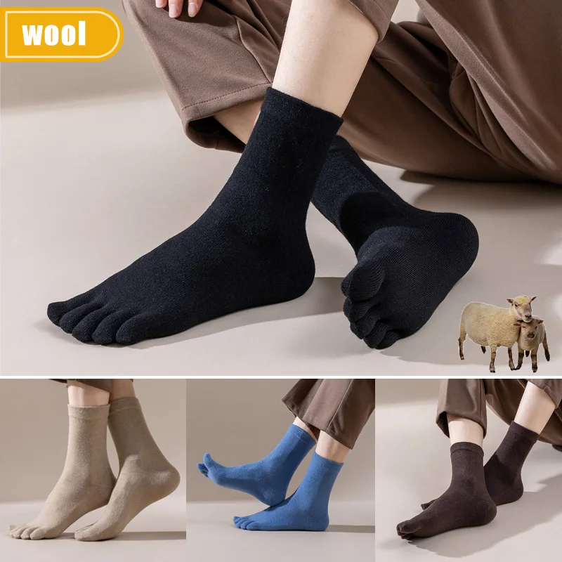 Mans Wool Five Finger Socks Sh - огляд і ціна Thermal Sock Winter