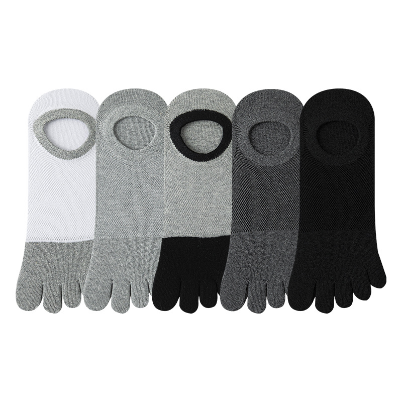 5 Pairs Men's No Show Toe Sock - огляд і ціна Toe Sock Split