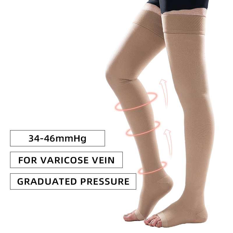 1Pair Thigh High Open Toe Medi - огляд і ціна Compression Sock Medical