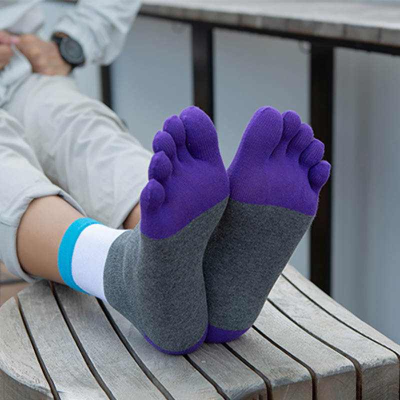 1/5 Pairs Men Five Finger Sock - огляд і ціна Toe Sock Split