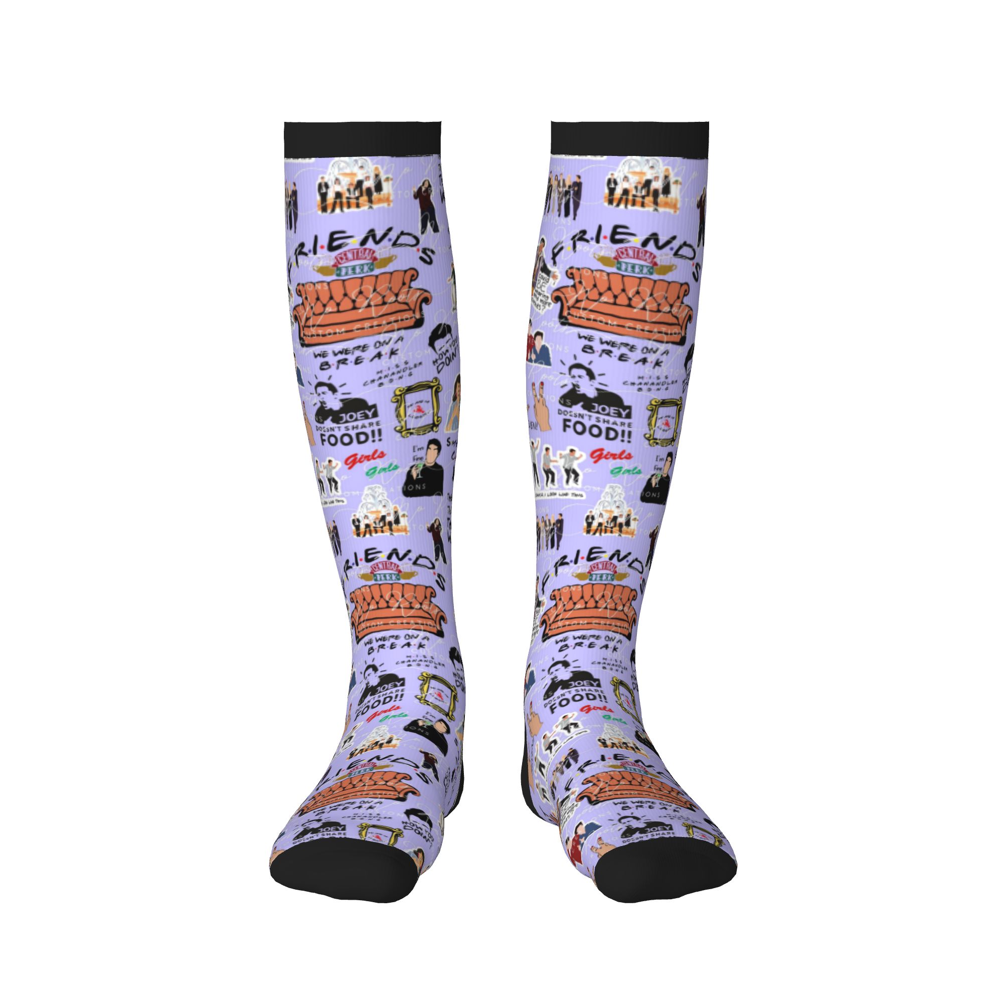 Friends Classic TV Show Men Wo - огляд і ціна No Show Sock Women