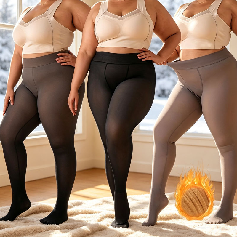 1-2Pairs Opaque Plus Size Flee - огляд і ціна Tights Pantyhose Sheer