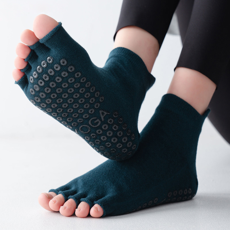 Yoga Socks Half Toe Anti-Slip  - огляд і ціна Grip Sock Yoga