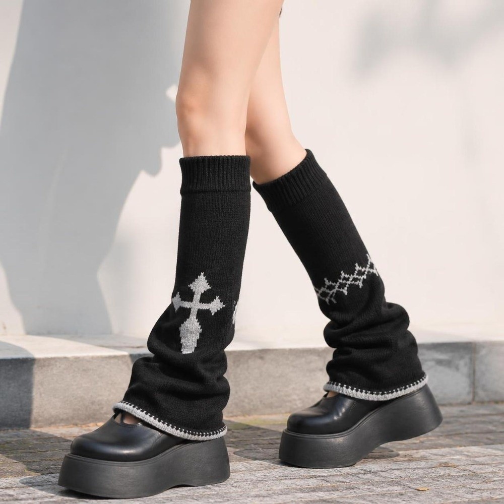 Alt Style Asymmetric Knit Leg  - огляд і ціна Boot Sock Slouchy