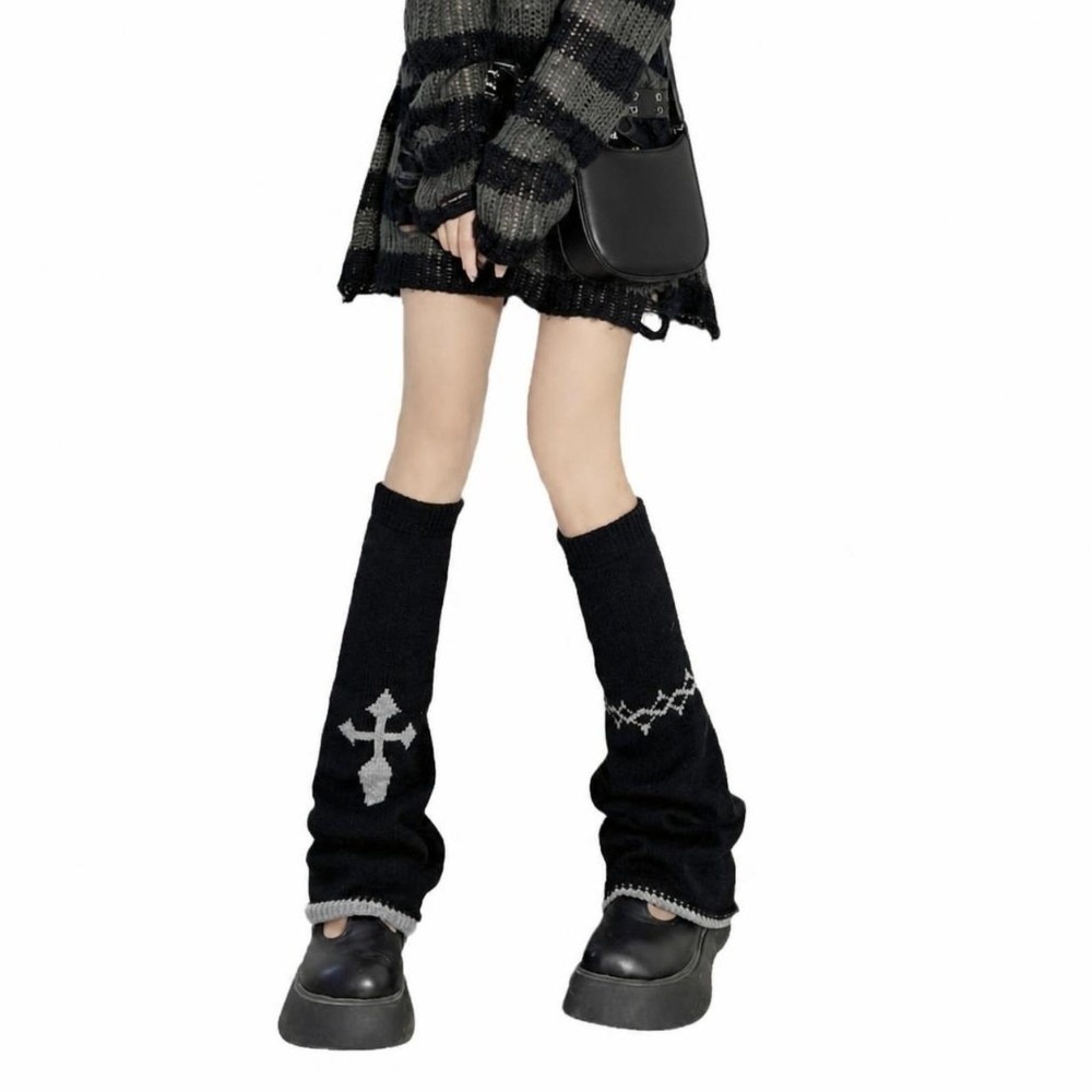 Alt Style Asymmetric Knit Leg  - огляд і ціна Boot Sock Slouchy
