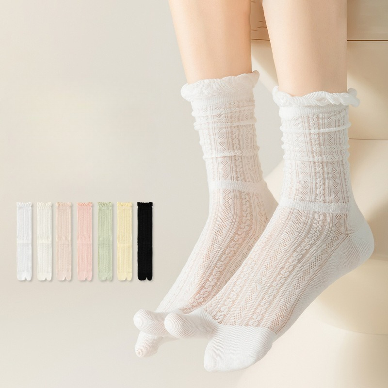 5 Pairs Split-toe Socks Women  - огляд і ціна Toe Sock Split