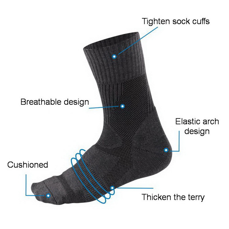 1 Pair Merino Wool Sock Winter - огляд і ціна Wool Hiking Sock