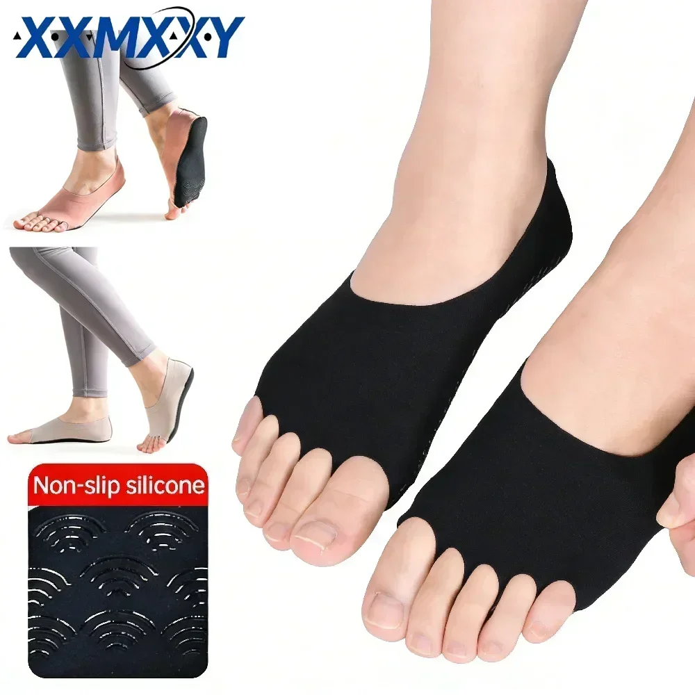 1Pair Toeless Yoga Pilates Soc - огляд і ціна Grip Sock Yoga
