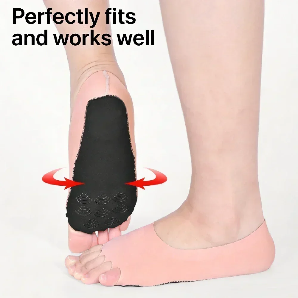 1Pair Toeless Yoga Pilates Soc - огляд і ціна Grip Sock Yoga