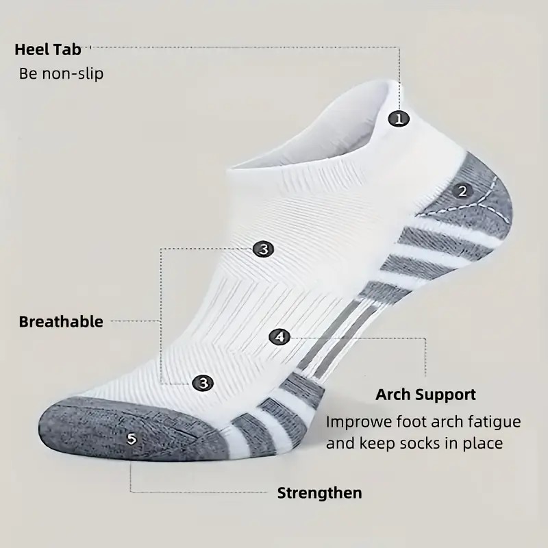12 Pairs Men Breathable Sports - огляд і ціна Ankle Brace Sock