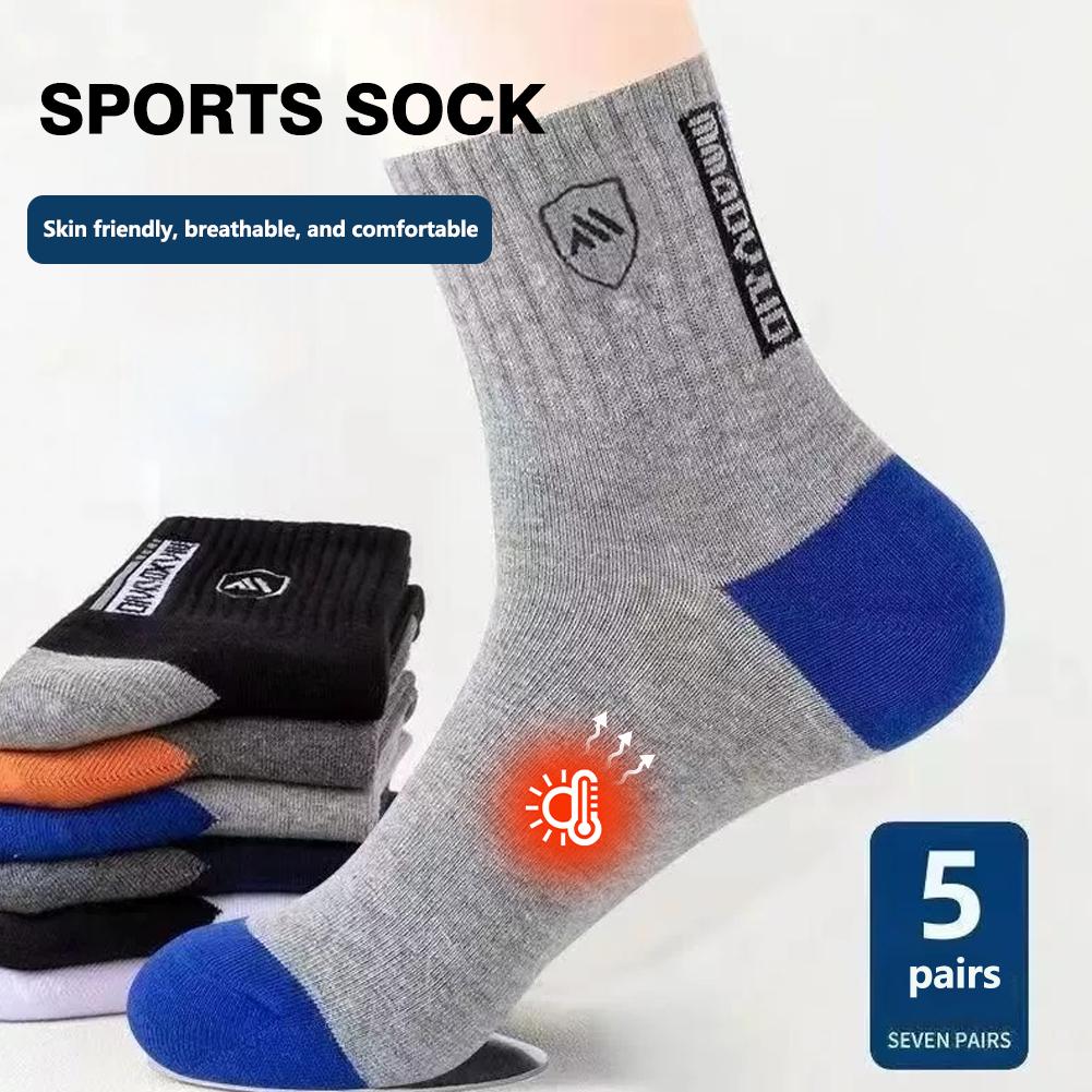 5 Pairs Men's Anti Odor & Anti - огляд і ціна Cotton Crew Sock Pack