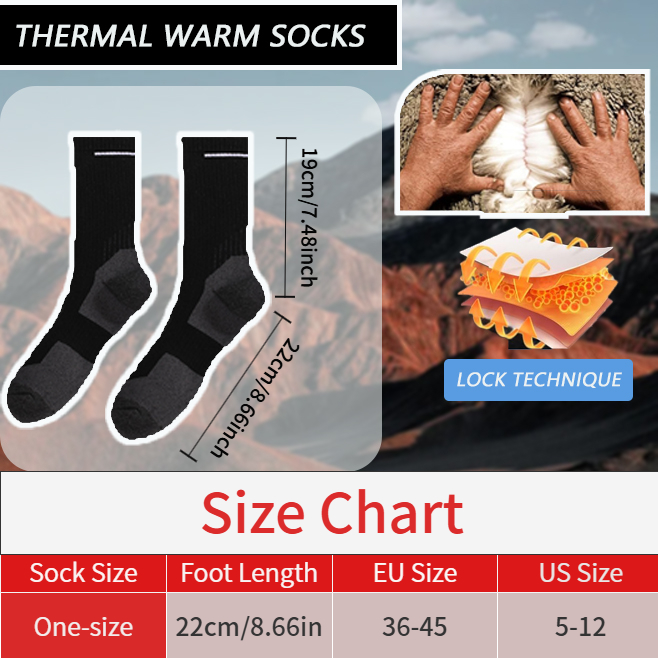 MuqiNush 1/2 Pairs Merino Wool - огляд і ціна Wool Hiking Sock