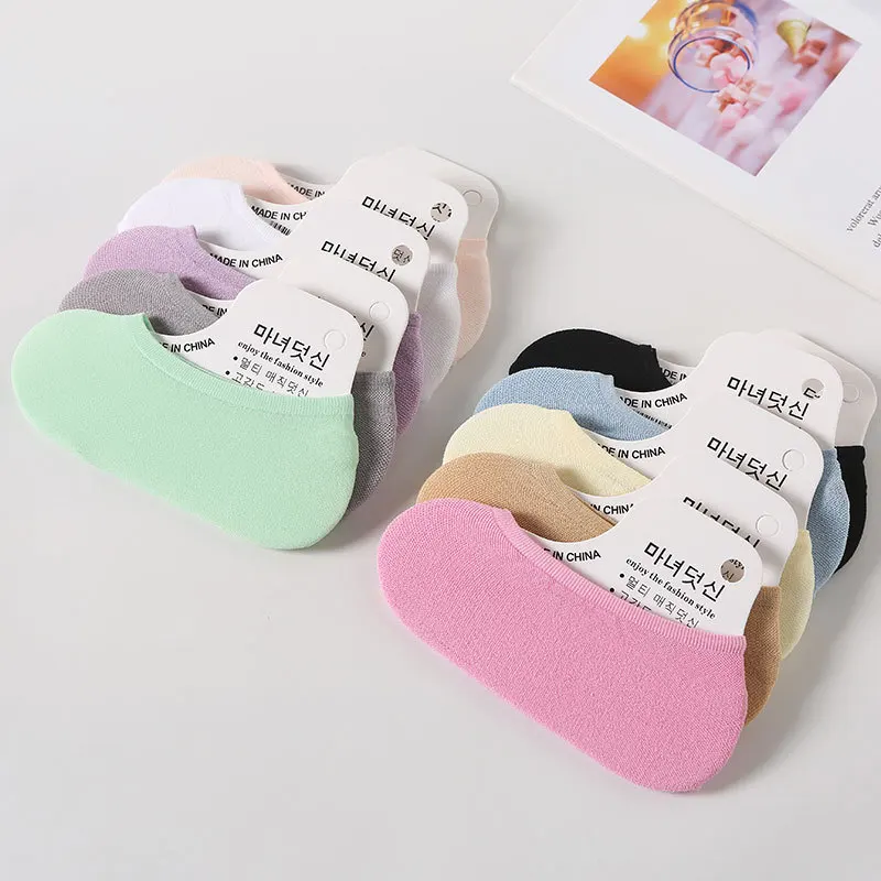 Summer Thin Colorful Girl Invi - огляд і ціна Invisibility Sock Loafer
