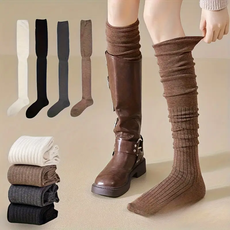 1-10Pairs Women’s Over-the-Kne - огляд і ціна Boot Sock Slouchy