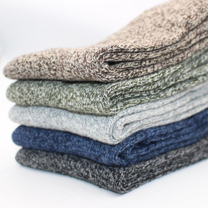 5 Pairs 1 Lot Men's Winter War - огляд і ціна Cotton Crew Sock Pack