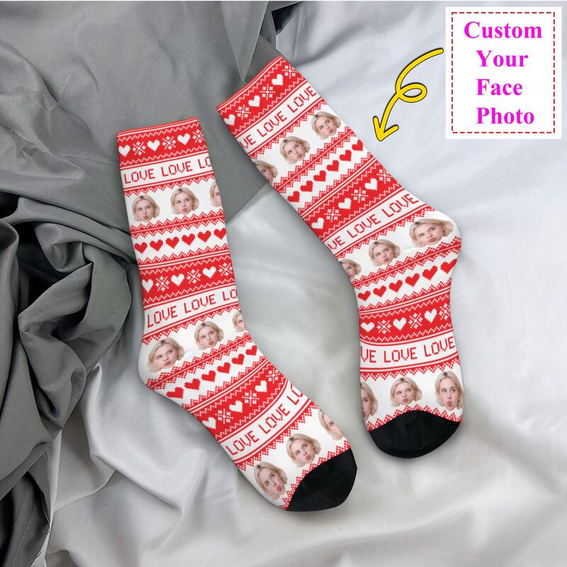 Christmas Personalized Custom  - огляд і ціна Dress Sock Men
