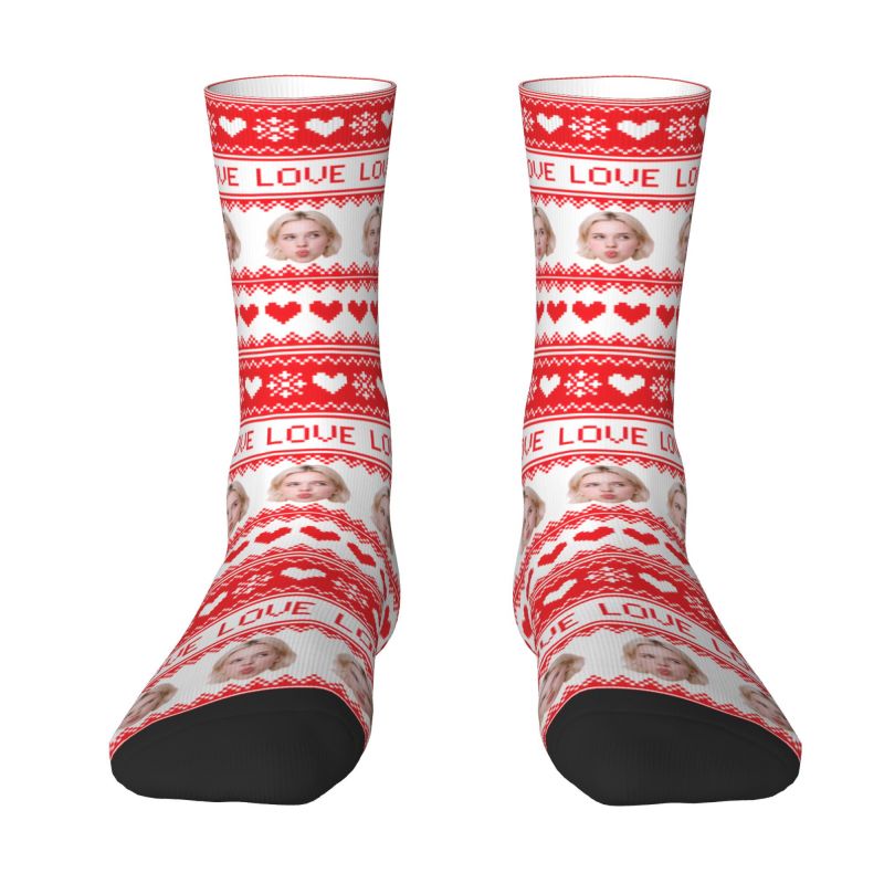Christmas Personalized Custom  - огляд і ціна Dress Sock Men