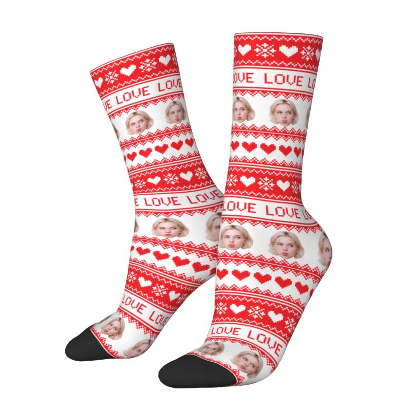 Christmas Personalized Custom  - огляд і ціна Dress Sock Men