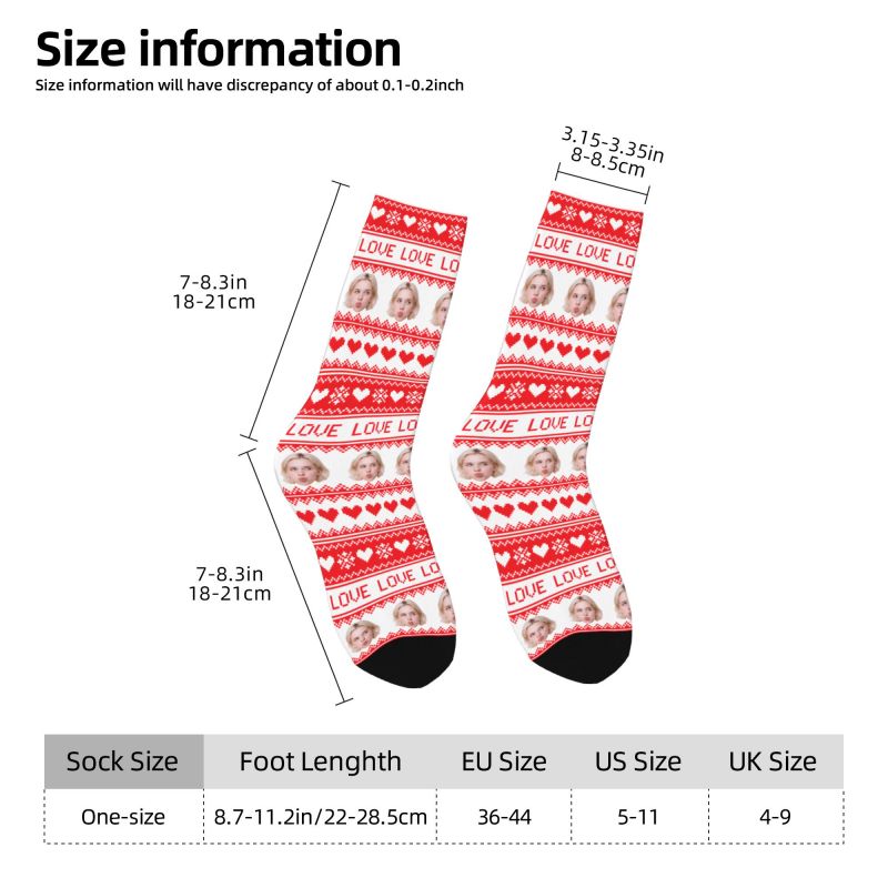Christmas Personalized Custom  - огляд і ціна Dress Sock Men