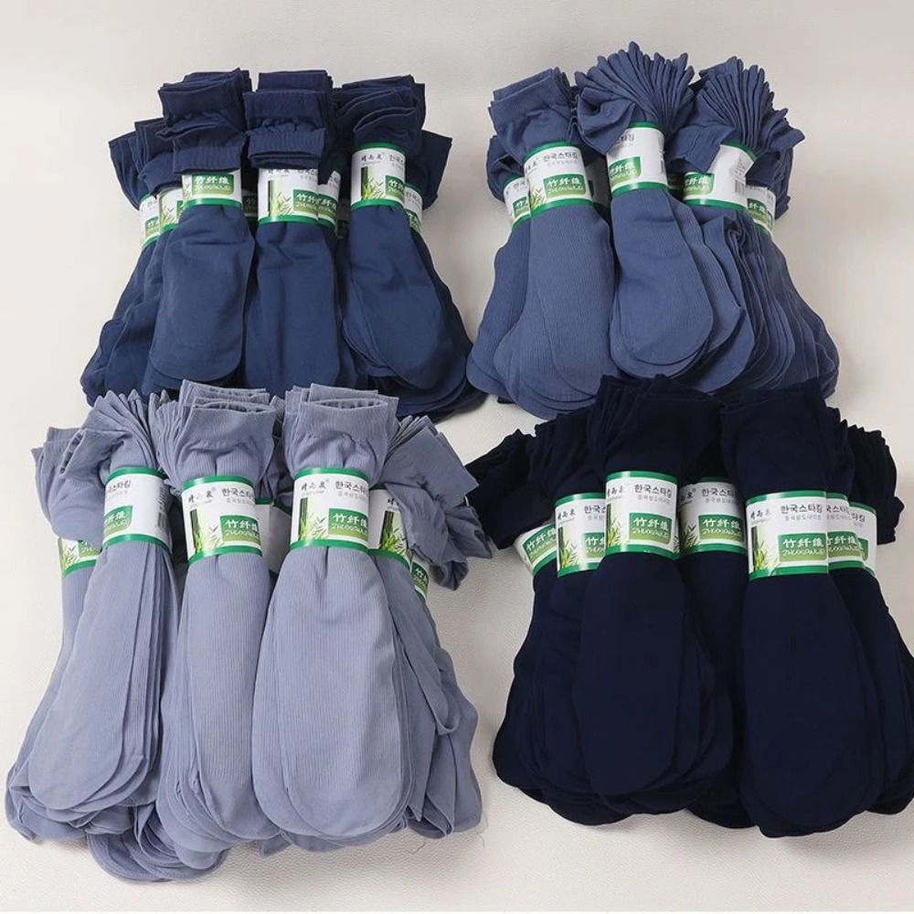 10pairs Men Ice Silk Socks Sum - огляд і ціна Silk Sock Bamboo