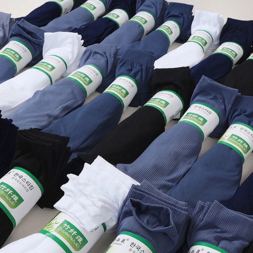 10pairs Men Ice Silk Socks Sum - огляд і ціна Silk Sock Bamboo