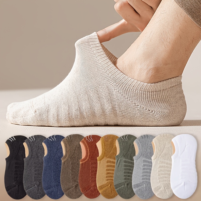 10 Pairs Summer Men's Casual N - огляд і ціна Invisibility Sock Loafer
