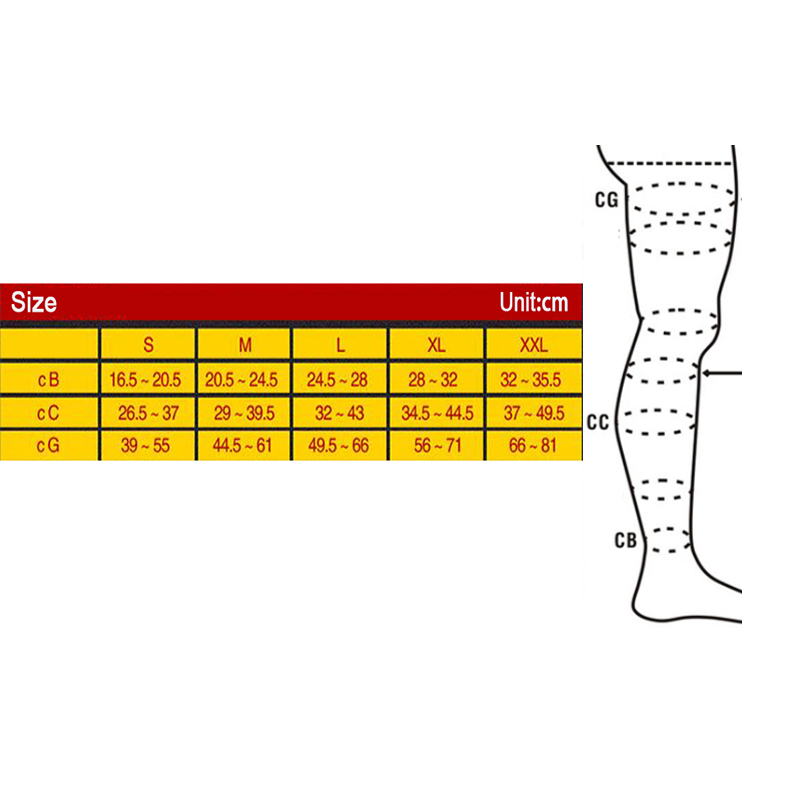 S-XL Compression Stockings Str - огляд і ціна Compression Sleeve Calf