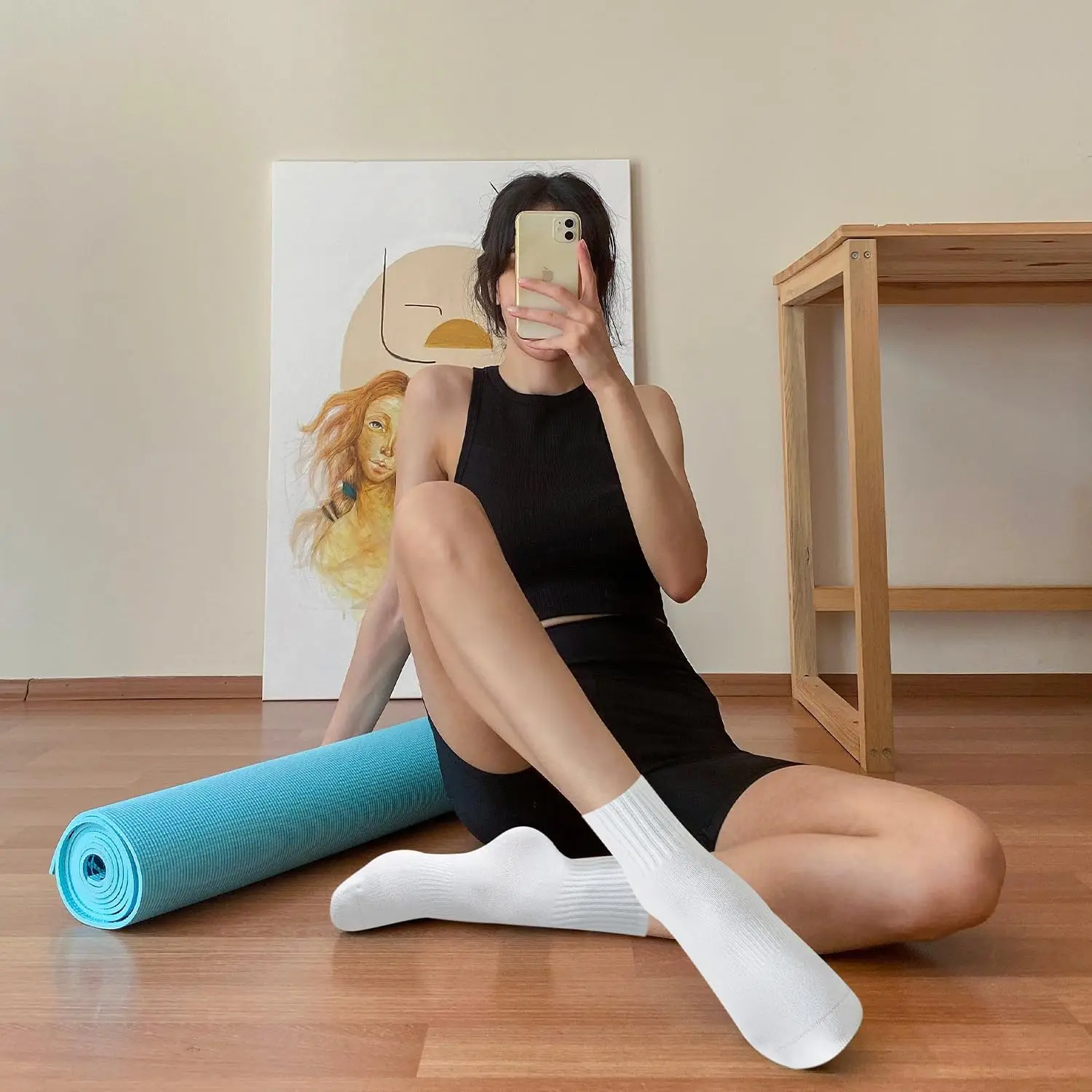 4 pairs of women's yoga socks, - огляд і ціна Grip Sock Yoga