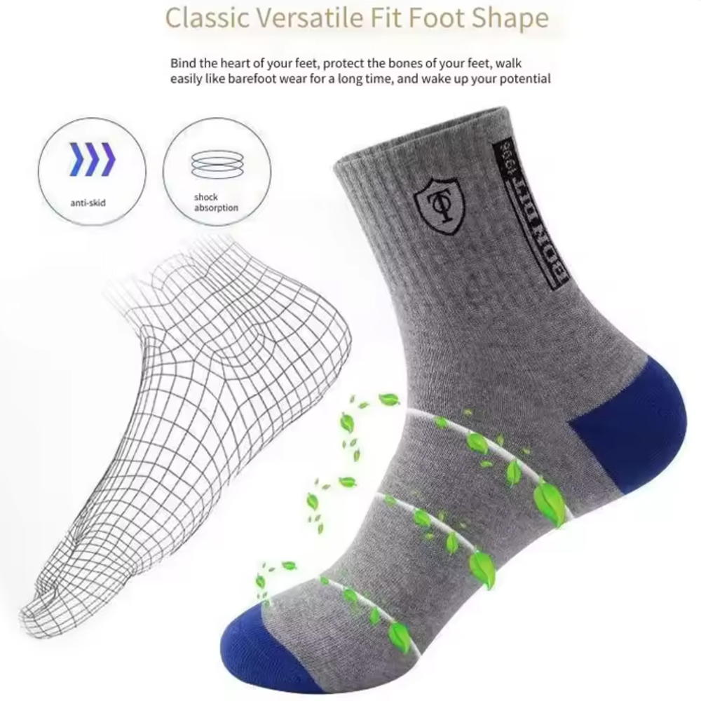 Men's 20-Pack Premium Thermal  - огляд і ціна Cotton Crew Sock Pack