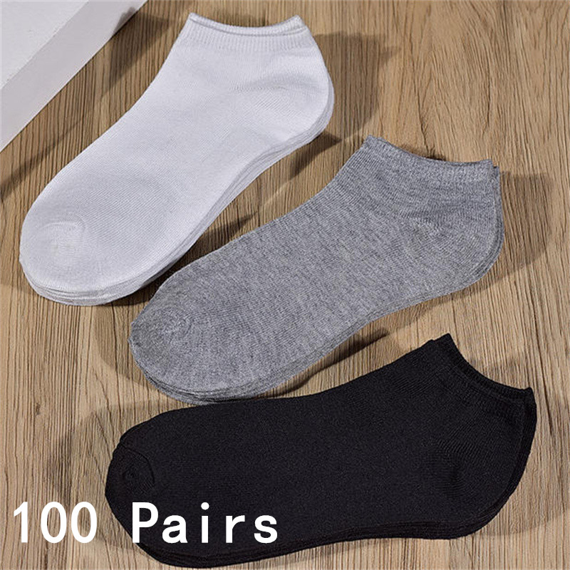Wholesale 50/100 Pairs Invisib - огляд і ціна Ankle Sock Low Cut