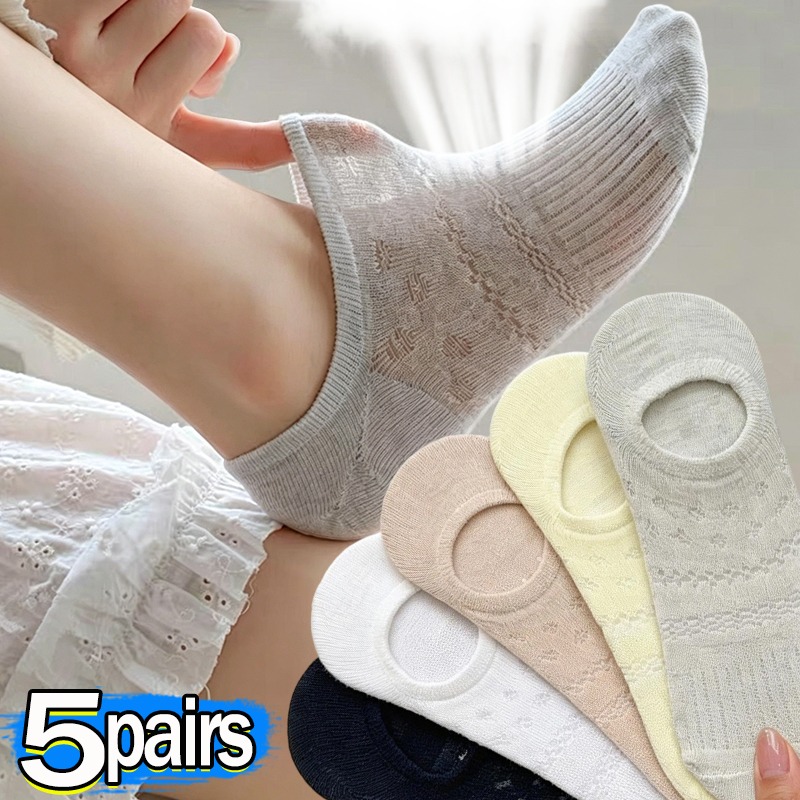 Lace Openwork Ballet Socks for - огляд і ціна Invisibility Sock Loafer