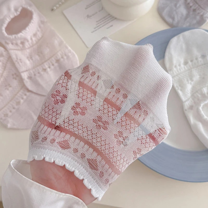 Lace Openwork Ballet Socks for - огляд і ціна Invisibility Sock Loafer
