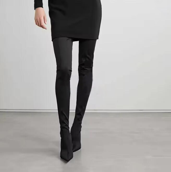 Sexy Leopard Over-the-Knee Str - огляд і ціна Knee High Sock Women