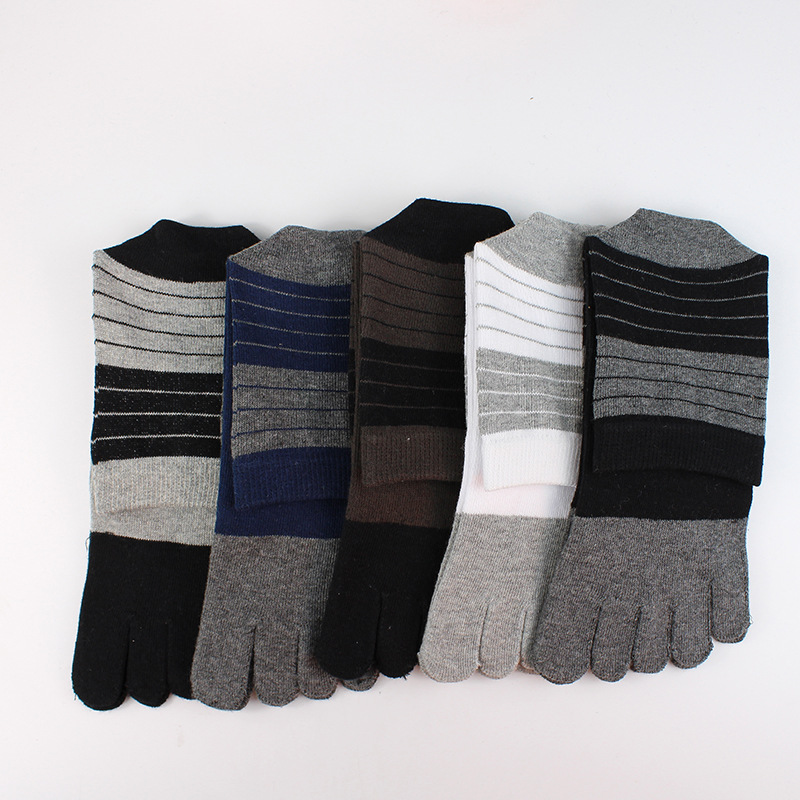 3/5 Pairs Men Five Toe Crew So - огляд і ціна Toe Sock Split