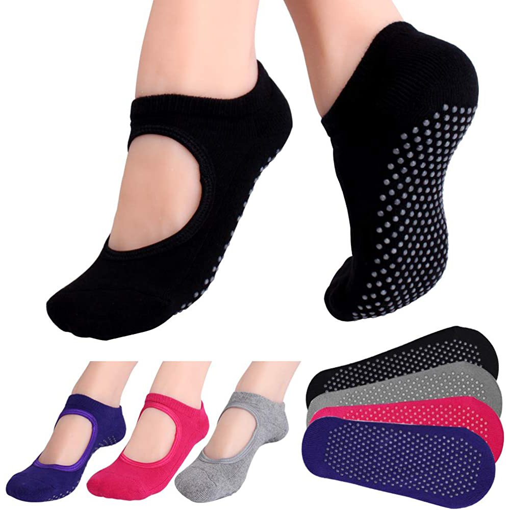 Backless Non-slip Fitness Pila - огляд і ціна Grip Sock Yoga