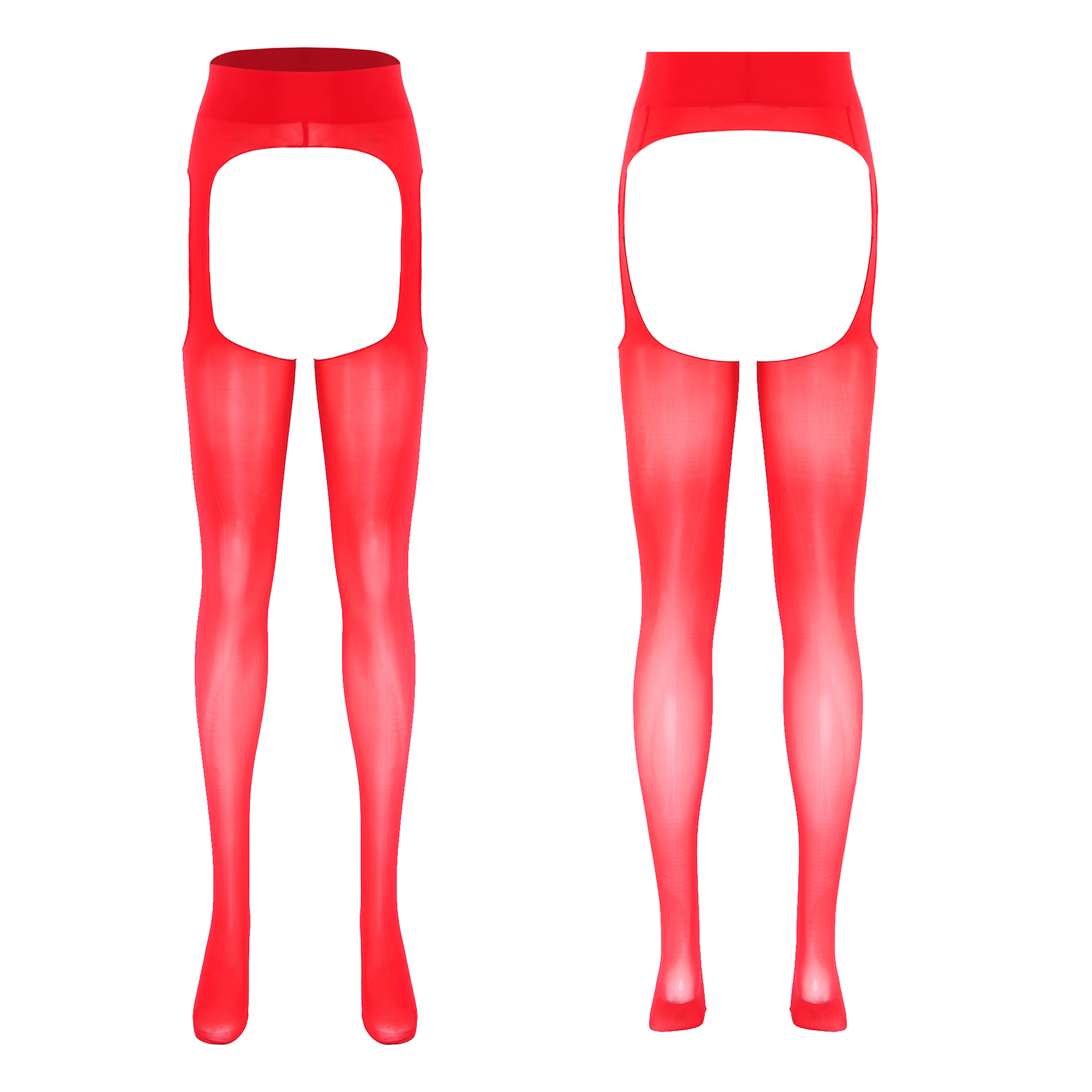 Women Sexy Open Crotch Glossy  - огляд і ціна Tights Pantyhose Sheer