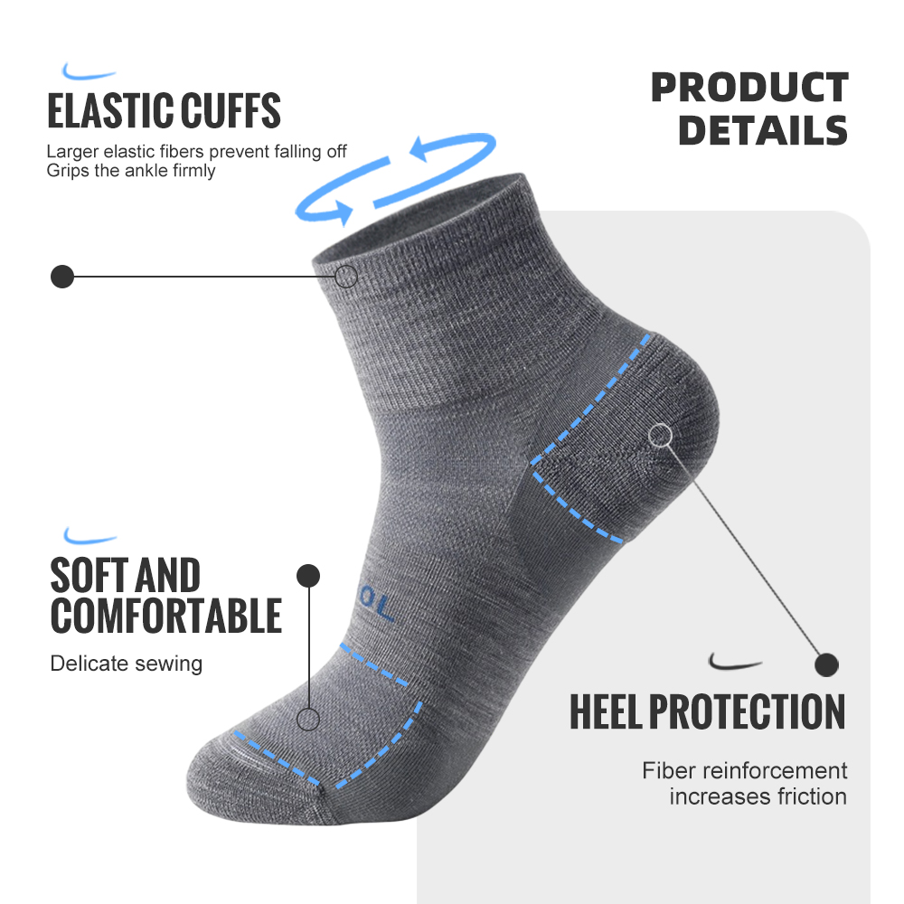 WRELS Merino Wool Socks Compre - огляд і ціна Wool Hiking Sock