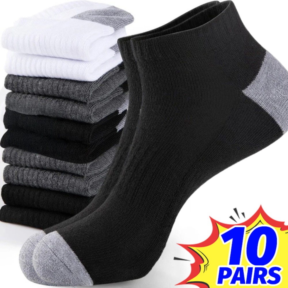 1-10Pairs Breathable Mens Summ - огляд і ціна Ankle Sock Low Cut
