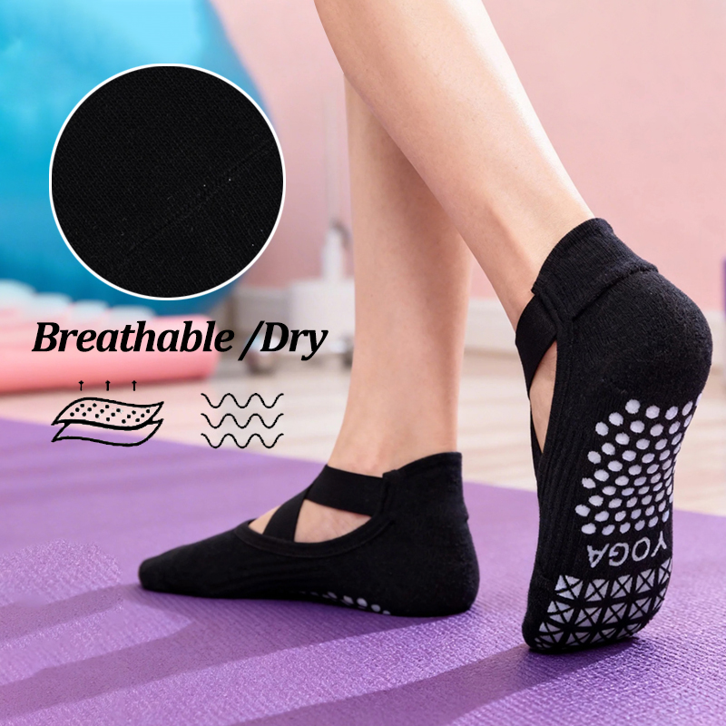 Women Non-Slip Yoga Socks Sili - огляд і ціна Grip Sock Yoga