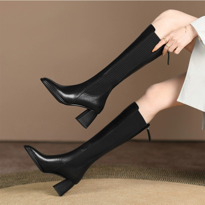 Knee Thigh High Sock Boots Wom - огляд і ціна Knee High Sock Women