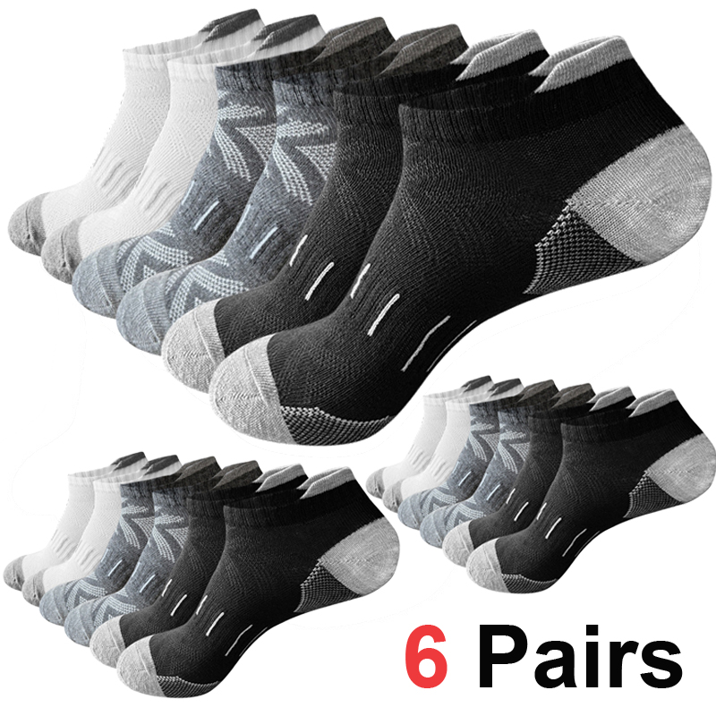6/12 Pairs Cushioned Athletic  - огляд і ціна Ankle Sock Low Cut